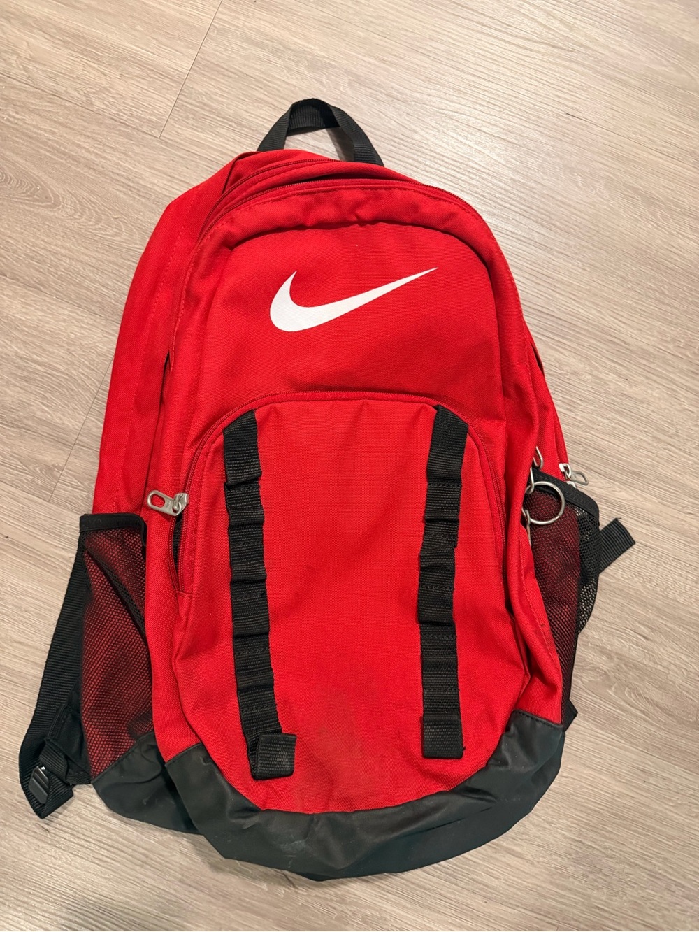 Nike Brasilia 7 XL Backpack Red Black